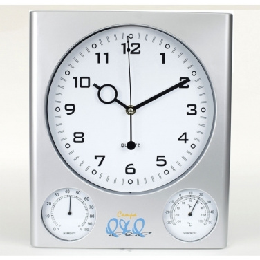 Logo trade corporate gift photo of: Plastic wall clock DEN HAAG